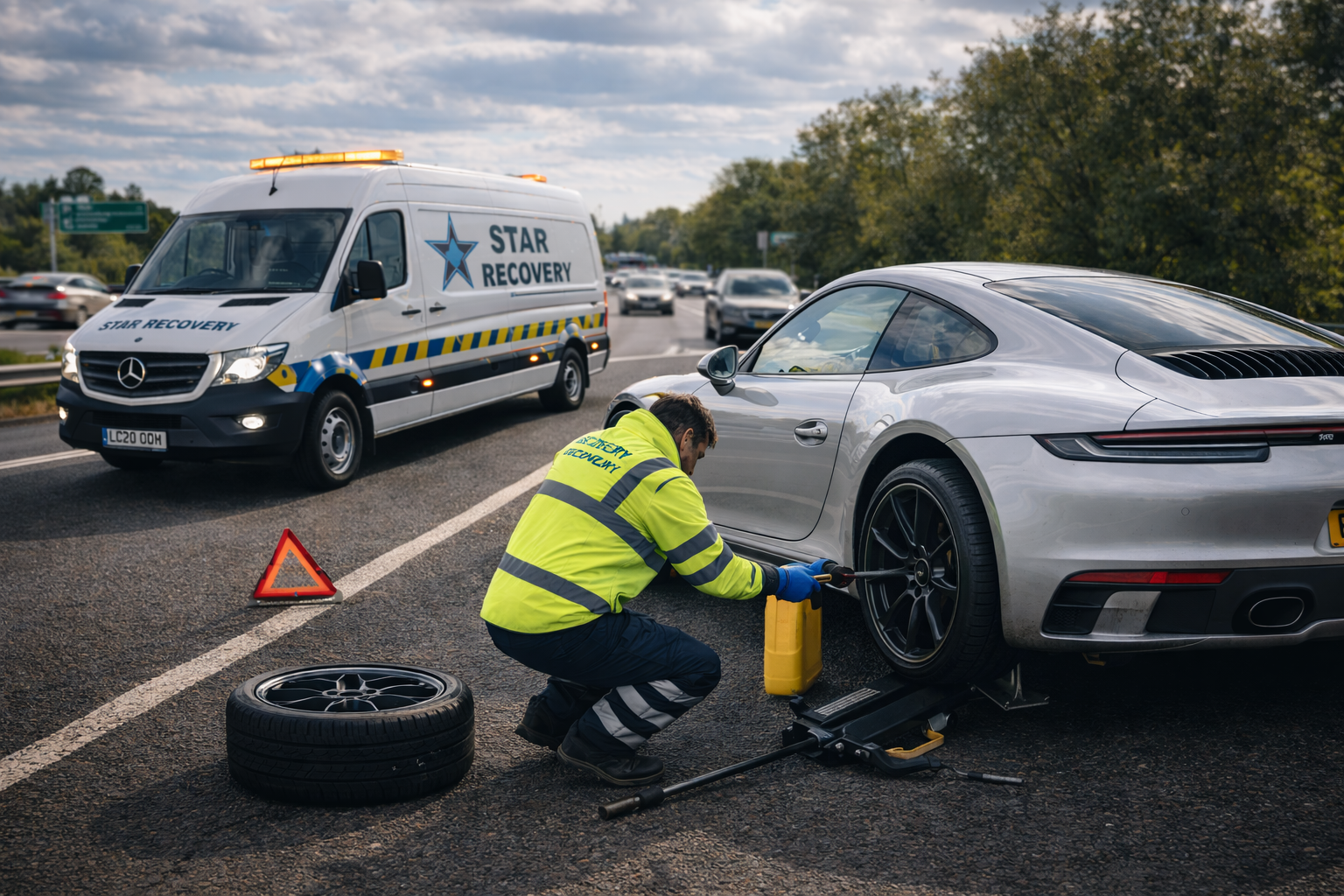 Tyre Change Service